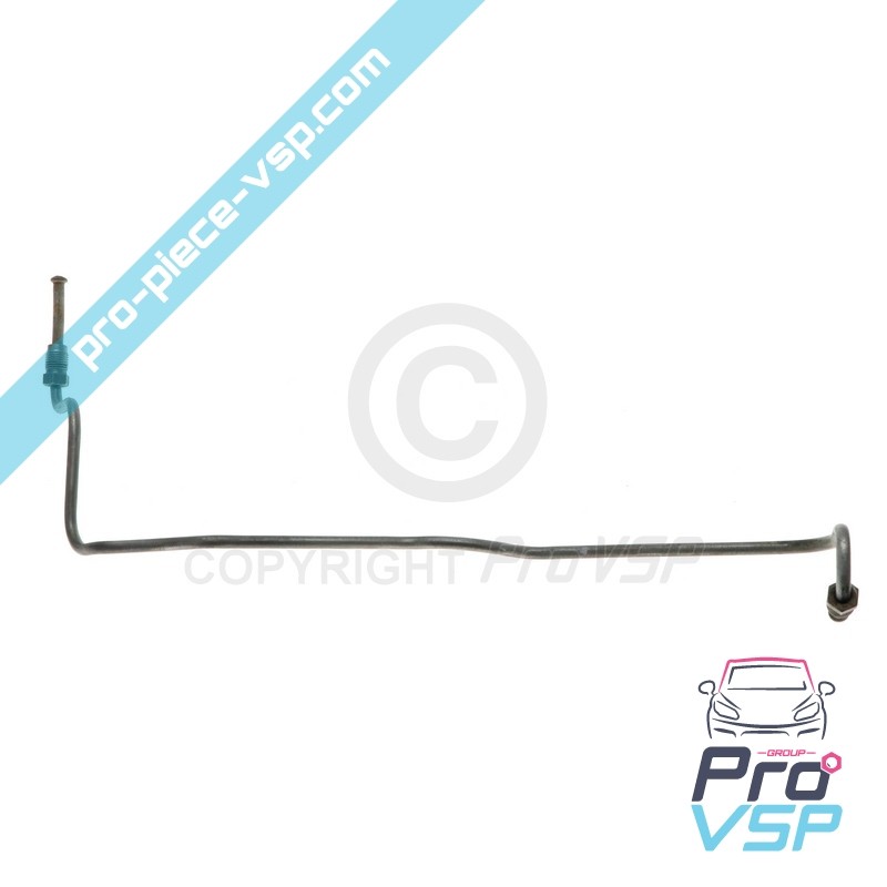 Rear brake pipe